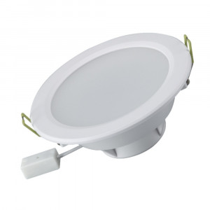 LED 15W Incastrat, Rotund, Klausen, 1200lm, Lumina Calda (3000K), Alb [1]- savelectro.ro