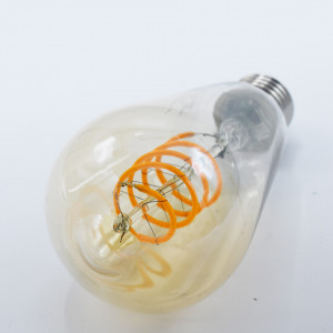 Bec led Vintage Filament Avocado 4W(28W), E27, 300lm, lumina calda(2200K), auriu, Rabalux