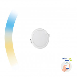 [Lichidare stoc] Spot LED 6W Incastrat, Rotund, Smart, Spectrum LED, 520lm, Lumina Calda/Neutra/Rece, Alb [1]- savelectro.ro