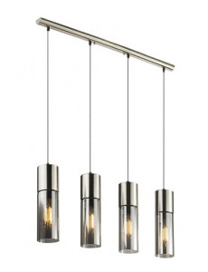 Lustra Annika 21000-4HN, 4xE27, nichel mat, IP20, Globo [3]- savelectro.ro