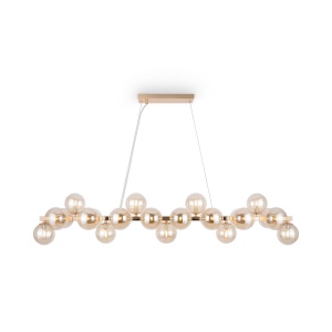 Corpuri de iluminat, Lustra Dallas MOD547PL-25G, 25xG9, aurie, IP20, Maytoni - savelectro.ro