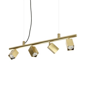 Lustre, Lustra Dynamite 4xGU10, aurie, Ideal Lux - savelectro.ro