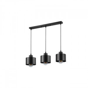 Lustre, Lustra Elza, 3xE27, negru - savelectro.ro