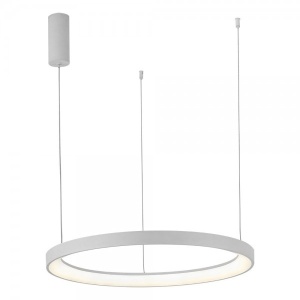 Corpuri de iluminat, Lustra LED Bella BR-BH17-01380, 36W, 2680lm, lumina calda, neutra, rece, IP20, alba, Braytron - savelectro.ro