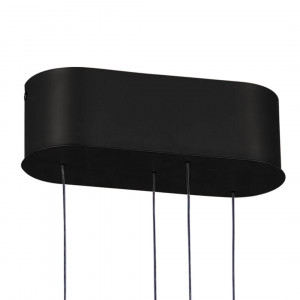 Lustra LED Liv 142039, 50W, 2530lm, lumina calda, IP20, neagra mata+aurie+alba, Klausen [4]- savelectro.ro