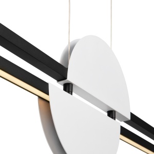 Lustra LED Skyline MOD179PL-L26W4K, 26W, 900lm, lumina neutra, IP20, neagra+alba, Maytoni [4]- savelectro.ro