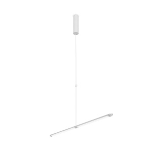 Lustra LED Supersymmetry P096PL-L11WK, 18W, 1050lm, lumina neutra, IP20, alba, Maytoni [1]- savelectro.ro