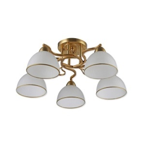 Lustre, Lustra Liam, 5xE27, IP20, cupru, Klausen - savelectro.ro
