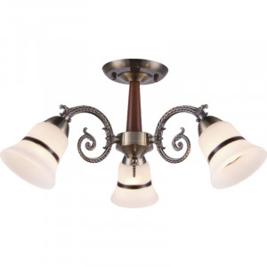 Lustre, Lustra Nicky LY-3327, 3xE27, bronz, IP20, Klausen - savelectro.ro