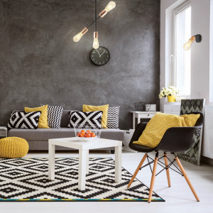 Lustra Straight KL103006, 3xE27, neagra+cupru, IP20, Klausen [5]- savelectro.ro