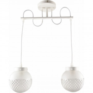 Lustre, Lustra Sway LY-3416, 2xE27, alba, IP20, Klausen - savelectro.ro