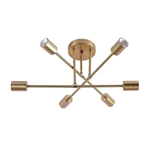 Lustre, Lustra Zen, 6xE27, IP20, cupru, Klausen - savelectro.ro