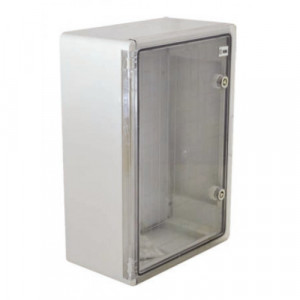 Panou 25X35X15 ABS IP65 usa transparenta [1]- savelectro.ro
