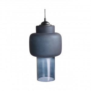 Pendul Chalcedon KL111087, 1xE27, albastru, IP20, Klausen [1]- savelectro.ro