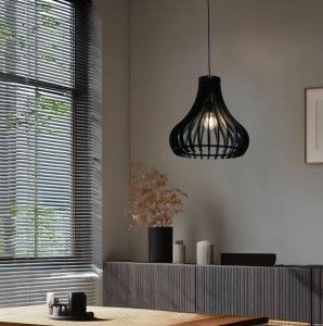 Pendul Ecolux, E27, IP20, Negru [5]- savelectro.ro