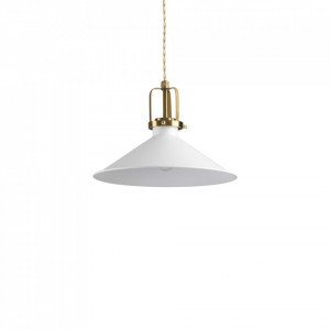 Pendul Eris 238173, 1xE27, alb, IP20, Ideal Lux