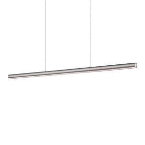 Pendul LED Dorica 35W, 4000lm, lumina calda (3000 K), dimabil, gri, Ideal Lux