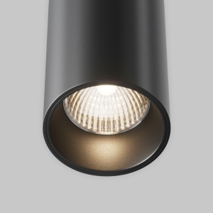 Pendul LED Efir P089PL-25W3K-B, 25W, 2180lm, lumina calda, IP20, negru, Maytoni [2]- savelectro.ro