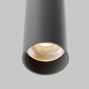 Pendul LED Focus P072PL-L12B3K-1, 12W, 1100lm, lumina calda, IP20, negru, Maytoni [3]- savelectro.ro