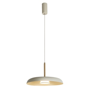 Pendule, Pendul LED Odete, 18W, 1500 lm, lumina calda (3000 K), IP20, alb+auriu, Rabalux - savelectro.ro