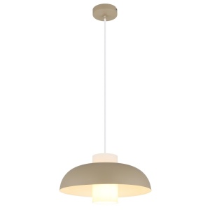 Pendule, Pendul Lowe, 1xE27, IP20, nisipiu/alb, Globo Lighting - savelectro.ro
