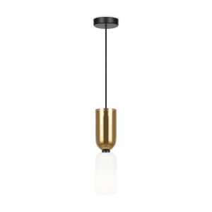 Pendul Memory MOD177PL-01G, 1xE14, auriu+alb+negru, IP20, Maytoni [1]- savelectro.ro