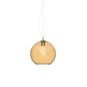 Corpuri de iluminat, Pendul Nemo D30, 1xE27, IP20, chihlimbar, Ideal Lux - savelectro.ro