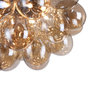 Plafoniera Balbo MOD112CL-08G, 8xG9, nichel+cognac, IP20, Maytoni [4]- savelectro.ro