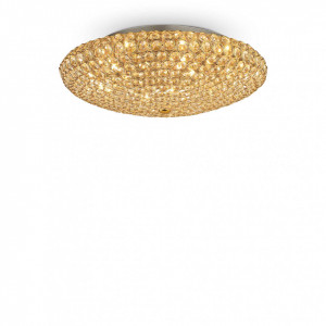 Plafoniera King 073262, 9xG9, aurie, IP20, Ideal Lux