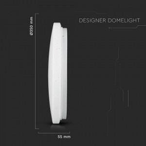 Plafoniera LED 217607-VT, 24W, 2600lm, lumina calda+neutra+rece, IP20, alba, V-TAC [9]- savelectro.ro