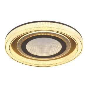 Plafoniere LED, Plafoniera LED Alsuna 48W, lumina calda/neutra/rece, 2160 lm, telecomanda, IP20, dimabila, antracit, Globo Lighting - savelectro.ro