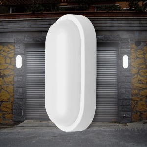 Plafoniera LED BC17-00830, 12W, 1140lm, lumina rece(6500K), IP54, alba, Braytron [2]- savelectro.ro