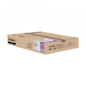 Plafoniera LED Bella BR-BH17-02380, rotunda, 36W, 4260lm, lumina calda+neutra+rece, IP20, alba, Braytron [5]- savelectro.ro