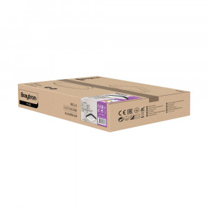 Plafoniera LED Bella patrata, 36W, 4260 lm, temperatura de culoare ajustabila(3000-6500K), neagra, Braytron [5]- savelectro.ro