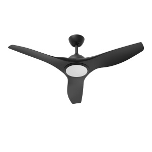 Corpuri de iluminat, Plafoniera LED cu ventilator, Braytron, 24W+35W, CCT, lumina calda/neutra/rece, negru, telecomanda - savelectro.ro