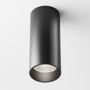 Plafoniera LED Focus C056CL-L12B4K-W-B, 12W, 900lm, lumina neutra, IP20, neagra, Maytoni [1]- savelectro.ro