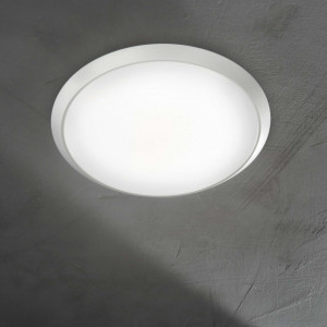 Plafoniera LED Gemma 252599, 12W, 1440lm, lumina calda, IP20, alba, Ideal Lux [2]- savelectro.ro
