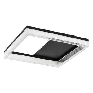 Plafoniera LED Ilaris, 18W, 1400 lm, lumina calda/neutra/rece, telecomanda, dimabila, IP20, neagra, Rabalux