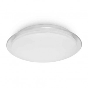 Plafoniere LED, Plafoniera LED Jade BR-BH16-20780, rotunda, 34W, 3550lm, lumina calda+neutra+rece, IP20, alba, Braytron - savelectro.ro