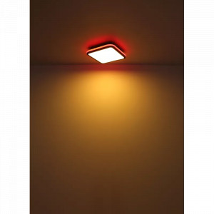 Plafoniera LED Jaxxi 41391-40, cu telecomanda, RGB, 40W, 4250lm, lumina calda+neutra+rece, IP20, alba+neagra, Globo Lighting [14]- savelectro.ro
