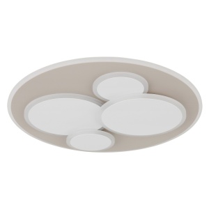 Plafoniere LED, Plafoniera LED Monty 40W, lumina calda (3000 K), 2200 lm, IP20, alba mat, Globo Lighting - savelectro.ro