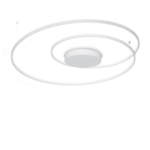 Plafoniere LED, Plafoniera LED Oz, 75W, 5570lm, lumina calda (3000 K), IP20, alba, Ideal Lux - savelectro.ro