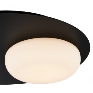 Plafoniera LED Petit KL100012, 12W, 780lm, lumina neutra, IP20, neagra+alba, Klausen [2]- savelectro.ro
