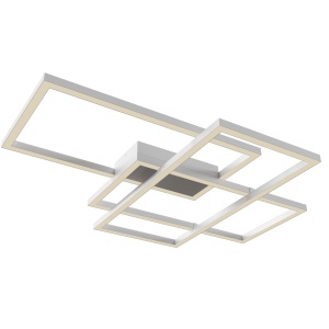 Corpuri de iluminat, Plafoniera LED Rida MOD015CL-L80W, 80W, 4100lm, lumina calda, IP20, alba, Maytoni - savelectro.ro