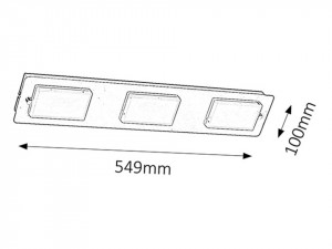 Plafoniera LED Ruben 5724, 4.5W, 1161lm, lumina neutra, IP44, crom, Rabalux [5]- savelectro.ro