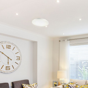 Plafoniera LED VT-7605, 18W, 1080lm, lumina calda+neutra+rece, IP20, alba, V-TAC [10]- savelectro.ro