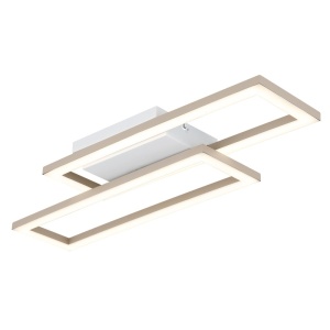 Plafoniere LED, Plafoniera LED Wilton 16W, 1070 lm, lumina calda/neutra/rece, 55 cm, IP20, alba mat, Globo Lighting - savelectro.ro