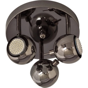 Plafoniere, Plafoniera Lin KL5650, 3xGU10, titan, metal, stil modern, Klausen - savelectro.ro