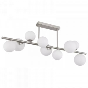 Plafoniera Riha 56140-9D, 9xG9, crom+alba, IP20, Globo Lighting [2]- savelectro.ro