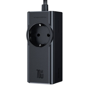 Prelungitor McDodo, 1 priza, 2xUSB-C max 70W+USB-A, 1.5 metri, negru [3]- savelectro.ro